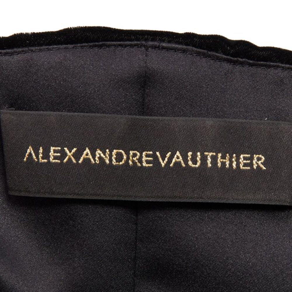 Alexandre Vauthier Crystal Ruffle Top - Picture 10 of 10